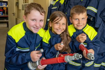 Freude über neues Feuerwehrdepot bei Mittweida: „Stellen unser Privatleben komplett zurück“ - Mit dem neuen Gerätehaus sollen sich auch die Bedingungen für die Kinderfeuerwehr verbessern.