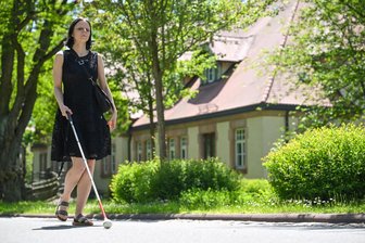 23 Jahre, angehende Kauffrau, blind: „Ich habe Angst, dass ich keine Arbeit bekomme“ - Hanna Müller ist im dritten Lehrjahr und wird Ende Juli die Ausbildung zur Kauffrau für Dialogmarketing abschließen. Eine Stelle für die Zeit danach hat sie bisher noch nicht.