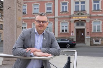 Bürgermeisterwahl in Bärenstein: Amtsinhaber Silvio Wagner wiedergewählt - Der alte und neue Bürgermeister von Bärenstein: Silvio Wagner.