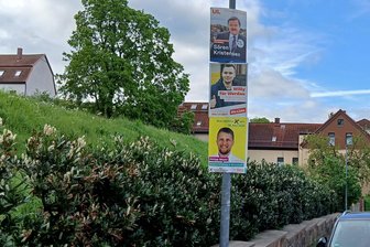 Wahlsonntag in Werdau: Wer wird neuer Oberbürgermeister der Pleißestadt? - Die drei Kandidaten haben sich den Bürgern bei vielen Aktionen und mit Plakaten vorgestellt.